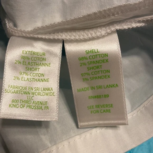 Lilly Pulitzer Kaylie Skorts size 4 brand new with tags beautiful blue Ibiza - Picture 9 of 12